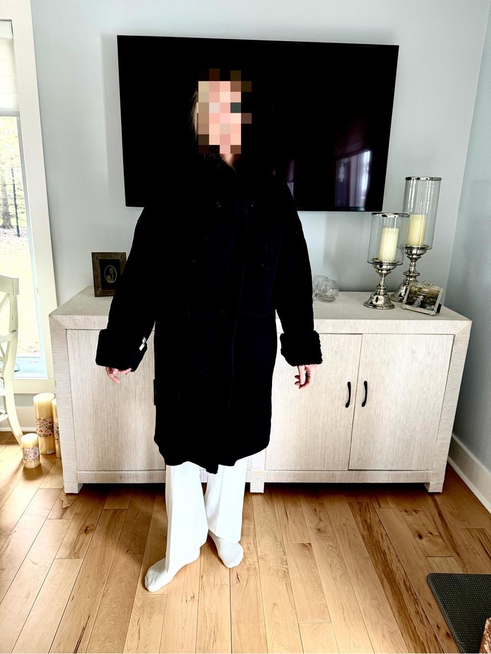 Women’s Shearling Winter Coat